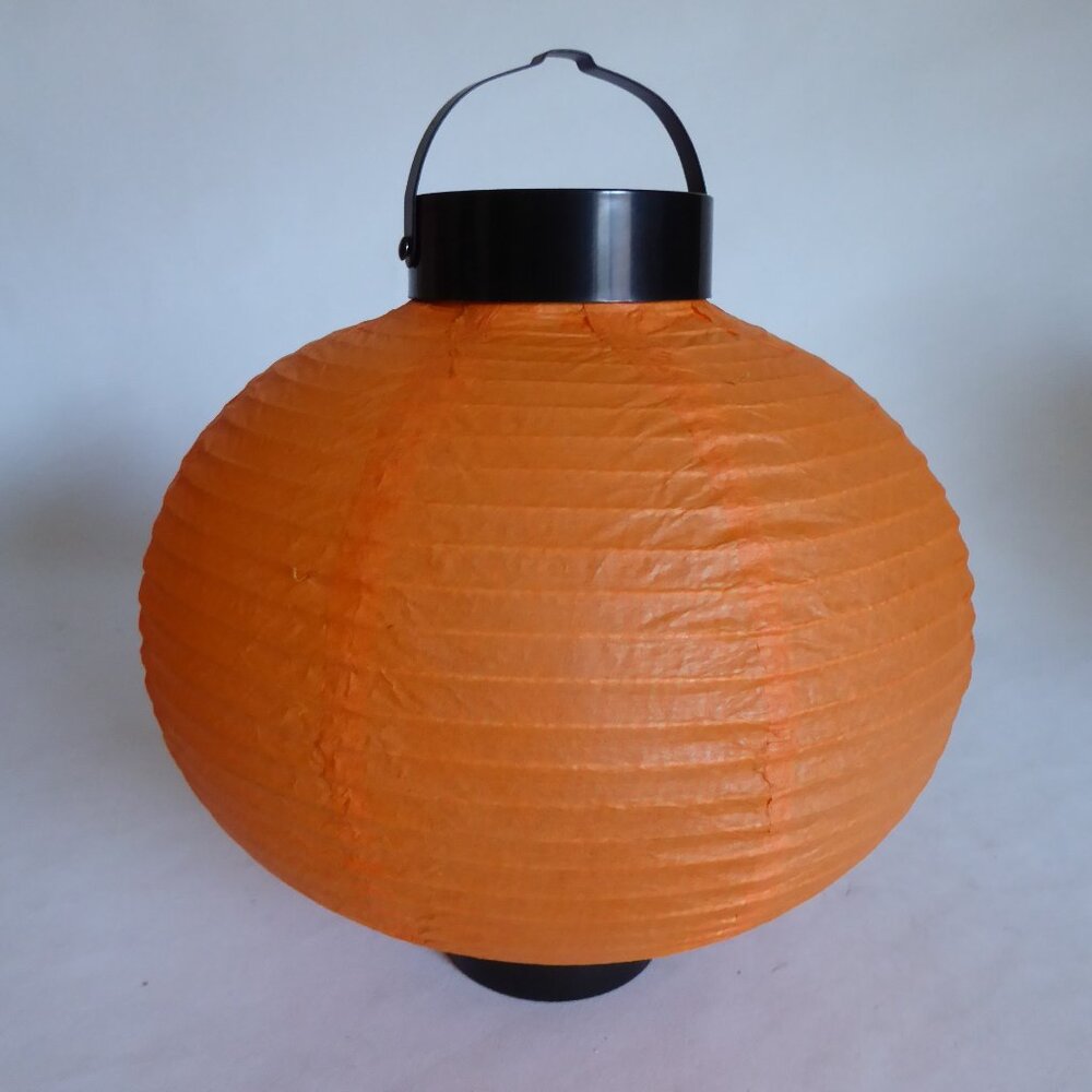 NEW BOSTON WAREHOUSE HALLOWEEN PUMPKIN PAPER BATTERY POWERED LANTERNS (LOT OF 5) - Picture 4 of 15
